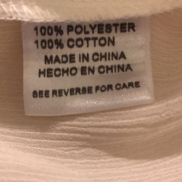 Sheer long sleeve blouse - Picture 9 of 9